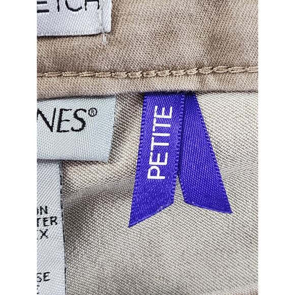 Catherines Sateen Stretch High Rise Straight Leg Jeans Size 24WP Tan Stretch - Picture 6 of 12